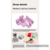 High-end rounded velvet jewelry box, jewelry ring box, pearl necklace and earrings box, bracelet jewelry packaging box