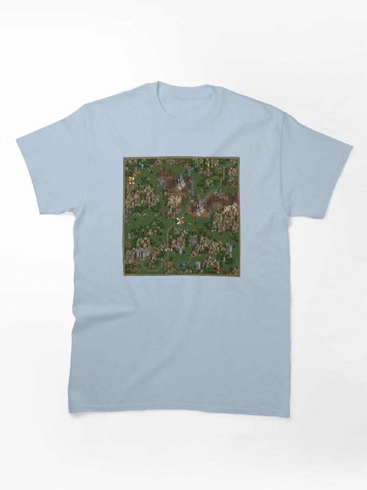 Command & Conquer Heroes Of Might And Magic III Map Classic T-Shirt