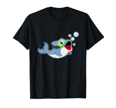 Dolphin Swimming Swim Goggles Water Sports T-Shirt