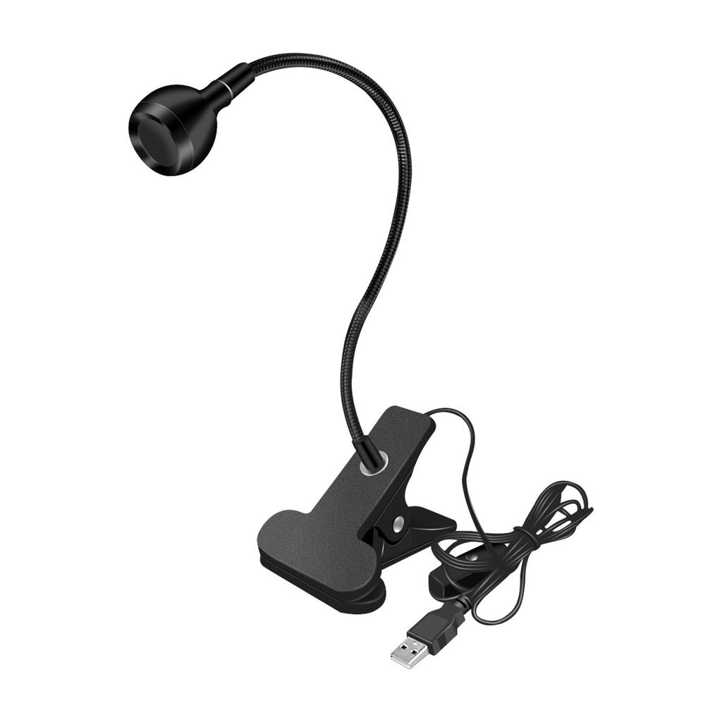 3W LED Ultraviolet Light 4 Dimmable Brightness Desk Lamp Flexible Gooseneck Light USB-powered UV Gel Curing Lamp for Fluorescent
