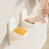 Self-Adhesive Foot Stool Slip-Resistant Shower Foot Pedal Holder Shower Foot Rest  Personal Care