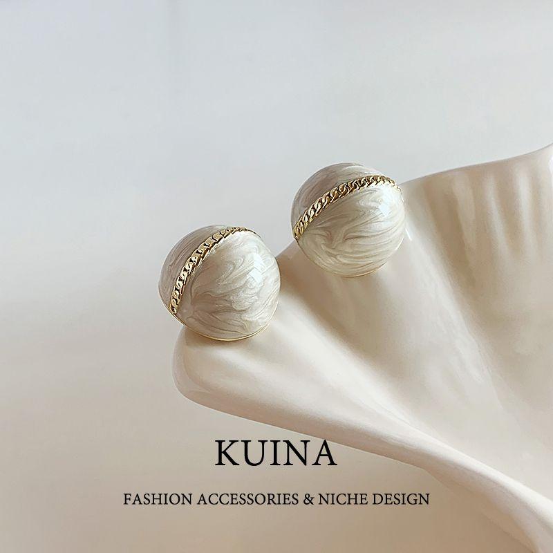 

2025 Новое поступление Серьги-пусеты в французском стиле Женские Игла из стерлингового серебра Модные Доступная роскошь Уникальные Элегантные серьги Серьги с эмалью Picture Color