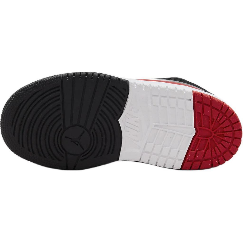 Jordan Preschool Air Jordan 1 Mid RM EasyOn Shoes Black White Red FQ1282-006