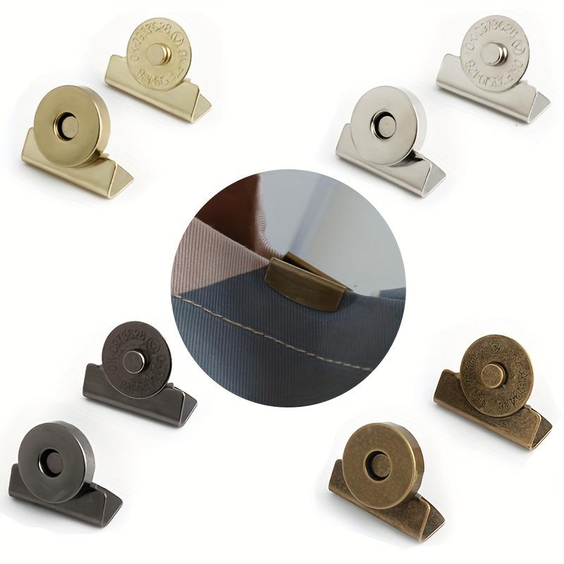 Metal Magnetic Snap Buttons  Black Golden Silvery and Bronze Colors Perfect for Bags, Boxes, Etc
