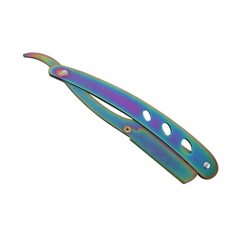 

Парикмахерская мужская бритва с прямыми краями, парикмахерская бритва, ножи, ручное бритье и уход за бородой, сменные лезвия, бритва для мужчин