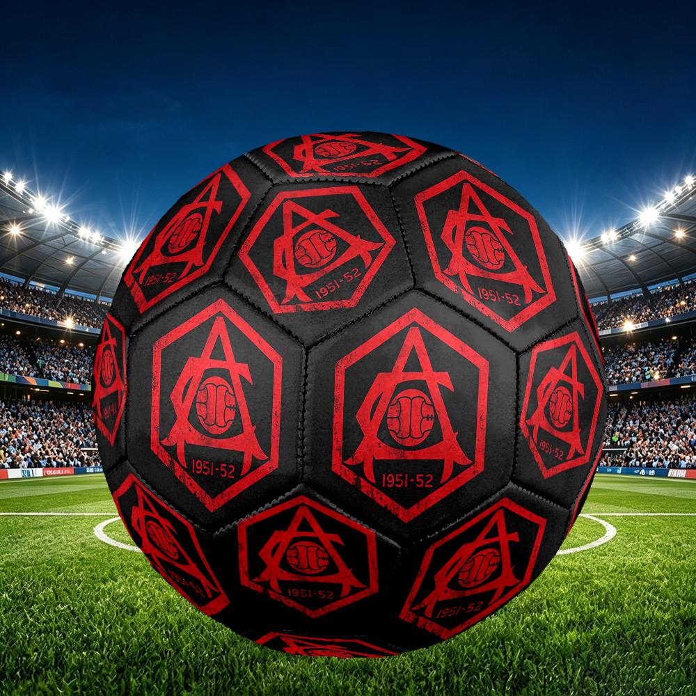1 pz Pallone da Calcio Design Club di Calcio, Taglia Standard 5 per Allenamento Competizione Sport all'Aperto, Regalo Unico