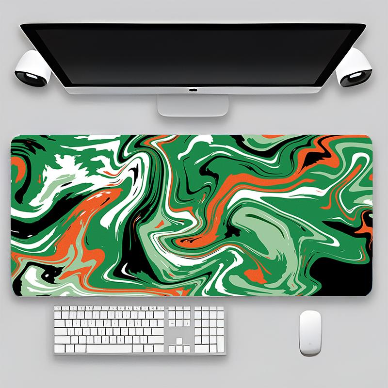 Terrain Map Contours Keyboard Gamer Carpet Rubber Mat Full Gamer Pc Keyboard Mouse Gamer Table Gaming Pc 90x40cm