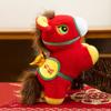 Good Luck Stuffed Horse Toy Cute Zodiac Pony Figurine Horse Plush Doll  Festive Decor