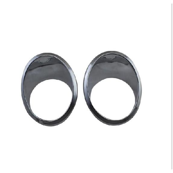 For Kia Sorento 2010 2011 2012 ABS Chrome Front Bumper Fog Light Foglight Lamp Cover Trim Fog Light Bezel Decoration Frame