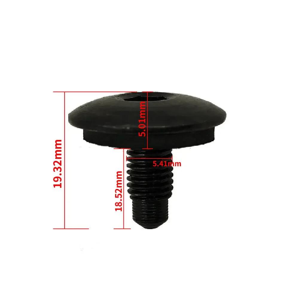 6Pcs Car Hexagonal Socket Screw for Vauxhall Vivaro+Renault Trafic Blanking Screw Bolts for Roof Rack Hole - X 6 Car Accessories