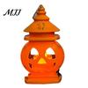 Halloween Pumpkin Lantern Castle Lantern, Handheld Glowing Jack O Warm White LED for Kids, Spooky Party Decoration Prop, Night Light Toy Portable Hand