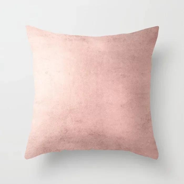 40X40/45X45CM Rose Gold Pink Geometry Print Cushion Covers Modern Nordic Livingroom Decorative Pillows Case Couch Throw Pillows