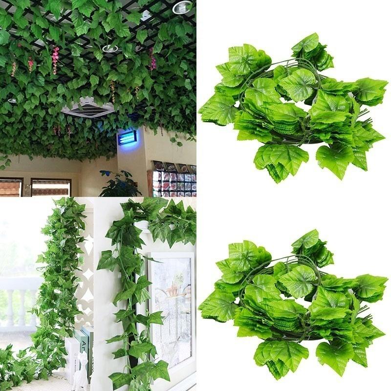 Nový umělý kunstpflanze rostlinný girlanda Bush First Plant Hanger