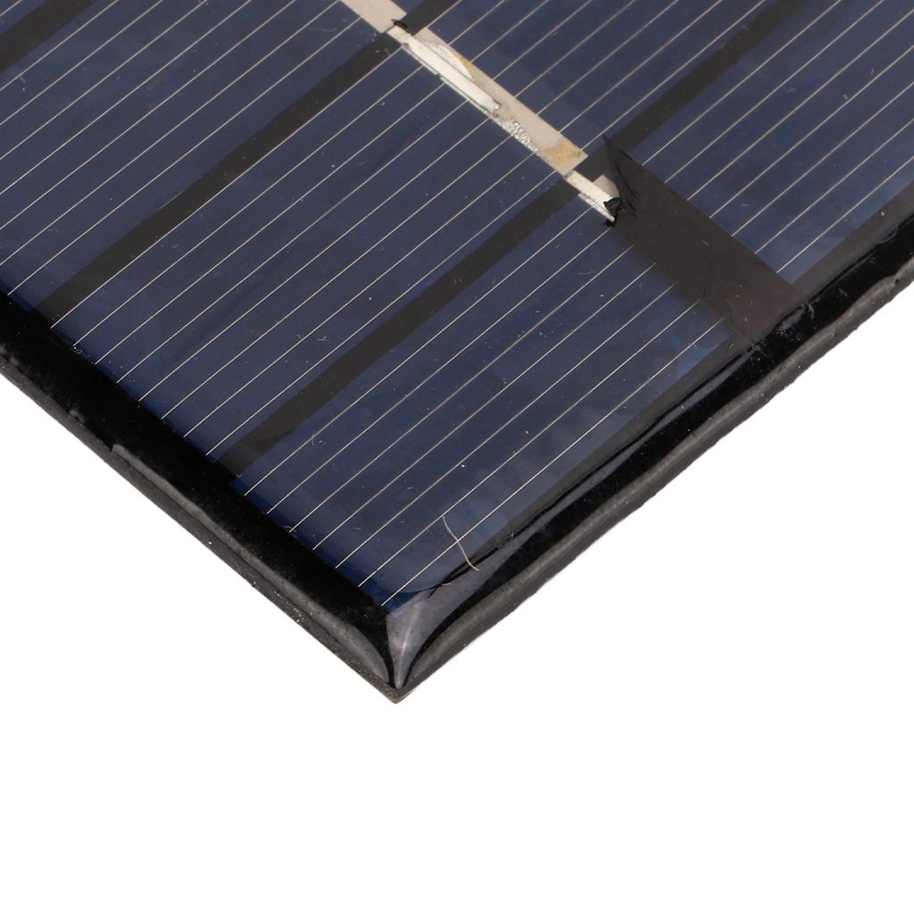 2 Stück Solarpanel 0,5W 2,5V DIY Tragbares Polysilizium-Solarpanel-Ladegerät für elektrische Kleingeräte