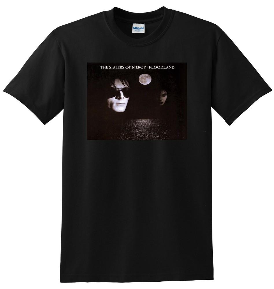 THE SISTERS OF MERCY T SHIRT floodland vinyl cd cover SMALL MEDIUM LARGE XL Unisex T-Shirt L