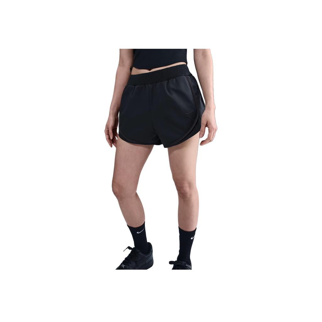 Nike Fashionable Comfortable Versatile Skin-Friendly Mid-Waist Casual Shorts Women shorts Black HJ0319-010
