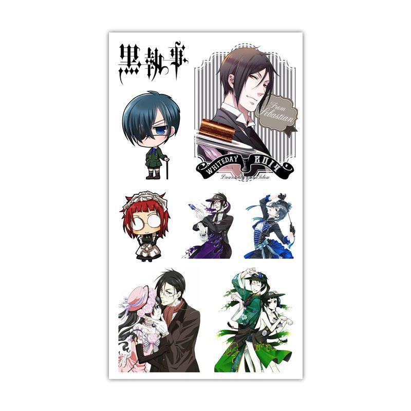 Anime Tattoo Mini Posted Tomorrow Ark Creative Personality Sticker Sticker Gift