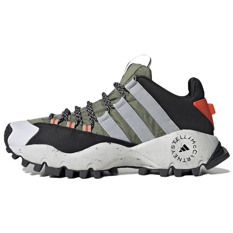 Adidas Stella McCartney Seeulater Sklisikre Slitesterke Lavsko Utendørssko Unisex Sko Svart Grønn Grå H06158