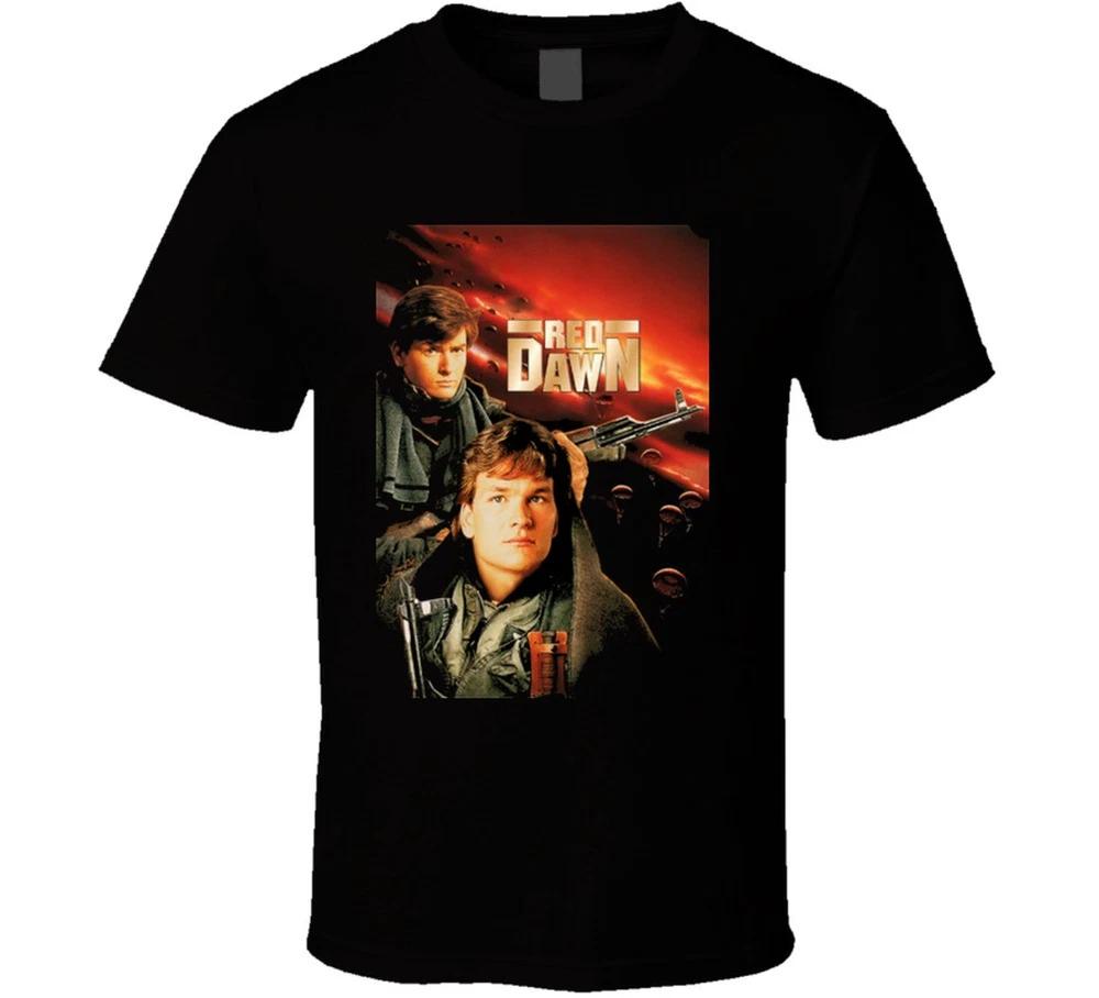 Patrick Swayze Tribute Red Dawn Movie T Shirt S