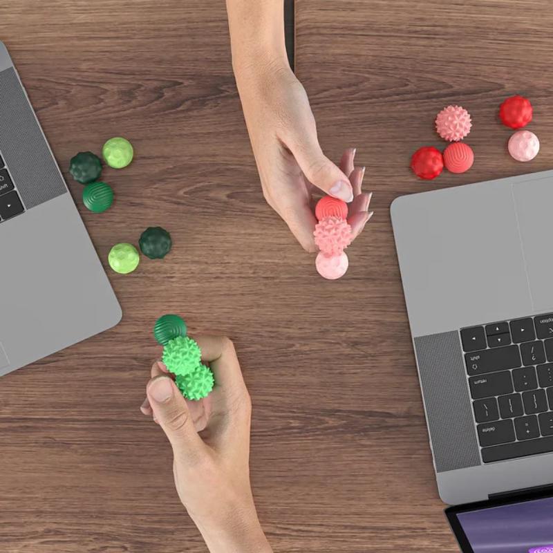4/8PCS Magnetic Fidget Toy EDC Anti Stress Relief Toys Fidgeting Antistress Anxiety Sensory Toy Magnet Balls for Kid Autism ADHD