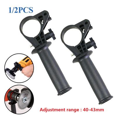 1/2Pcs Universal Side Hammer Drill Handle Fits Replacement Grinding Machine Durable Drill Bit Acc