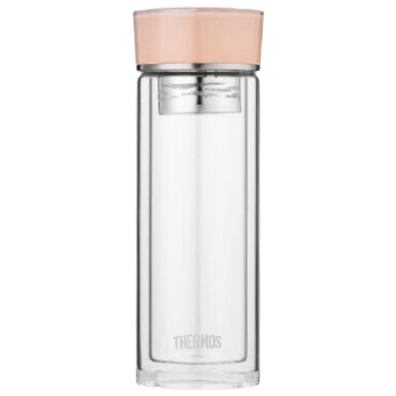 Thermos Double-Layer Portable Tea Infuser Bottle
