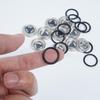 1 pz 18mm Serbatoio Pompa Freno Principale Vetro Spia Olio Sporco Frizione Freno Specchietto Superiore Freno Guarnizione Pompa Motocicletta U2N8
