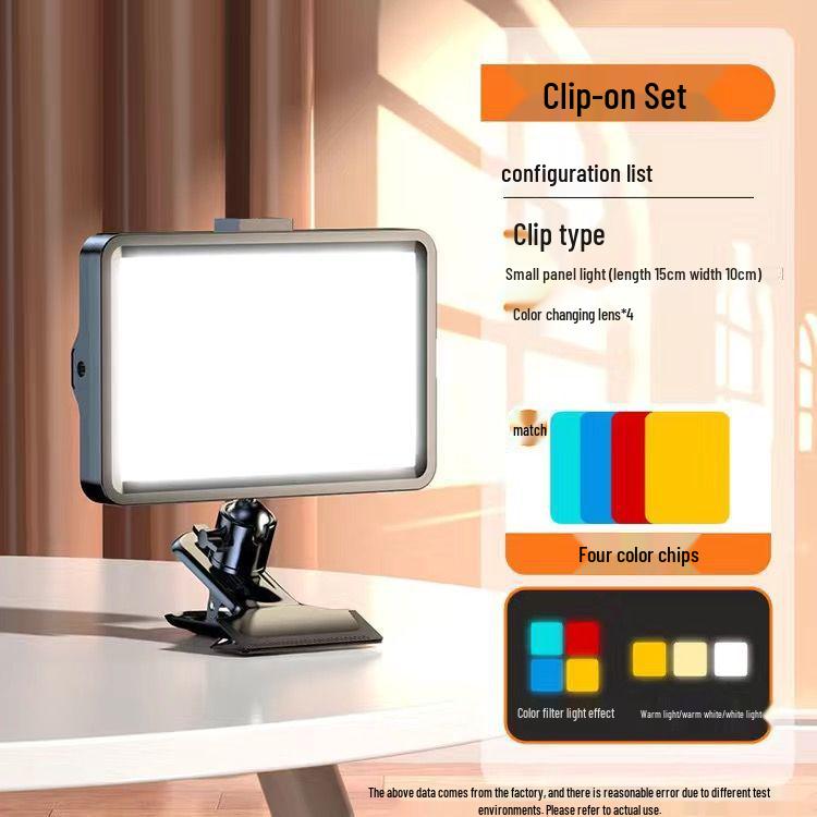 Portable LED Fill Light for Influencers & Photographers: Enhance Beauty with Skin-Softening Filter