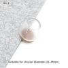16pcs Silicon Chair Leg Cover Round with Felt Non-Slip Floor Protective Cover Sofa Chair Leg Furniture Legs Bottom Accessories