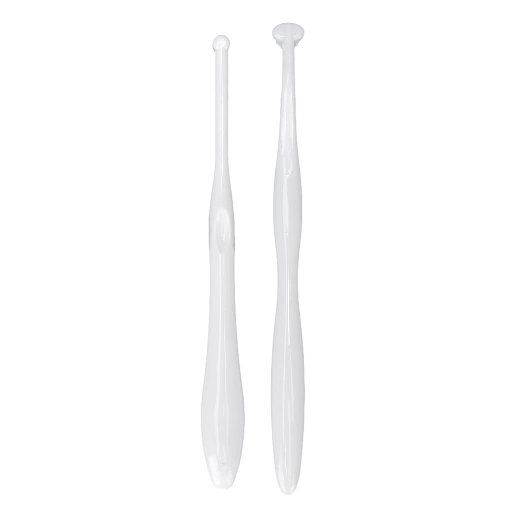 Getuftete Zahnbürste Kieferorthopädische Zahnspangenreinigung Fleckenentfernung Interdentalbürste für Mundpflege Weiß