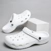 Chinelos Sapato Masculino Mules Macio Eva Buraco Tamanco Plataforma Meia Chinelo Masculino 2025 Designer Luxo Alta Qualidade Estilo Chinelos