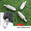 Rotating Turbo Nozzle Stainless Steel Spray Head Durable Pressure Washer Tips  Hot and Cold Water