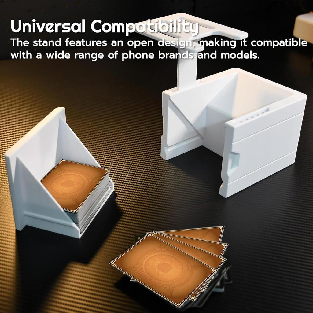Trading Card Scanner Phone Holder Quickly Scan Gathering Accessories Non-Slip Adjustable Bracket for Collecting Display Storage