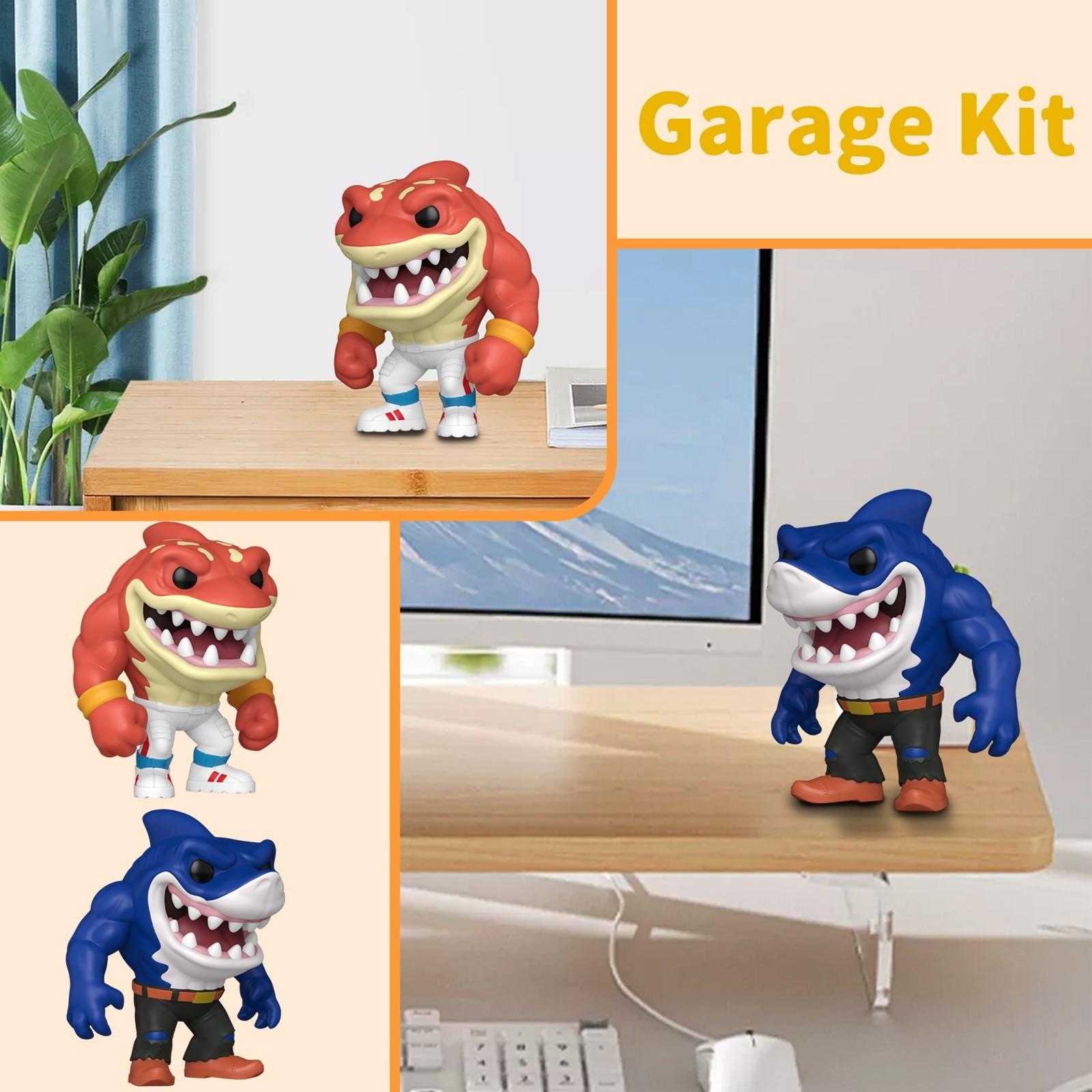 

Творческие фигурки из смолы, коллекционные декоративные миниатюрные статуэтки, наборы для гаража One Size синий