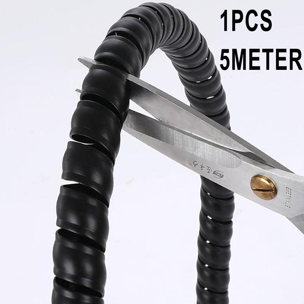 Hochwertiger Hydraulikschlauchschutz, 1 Stück, 5 m Länge, schützt und verlängert die Lebensdauer des Schlauchs