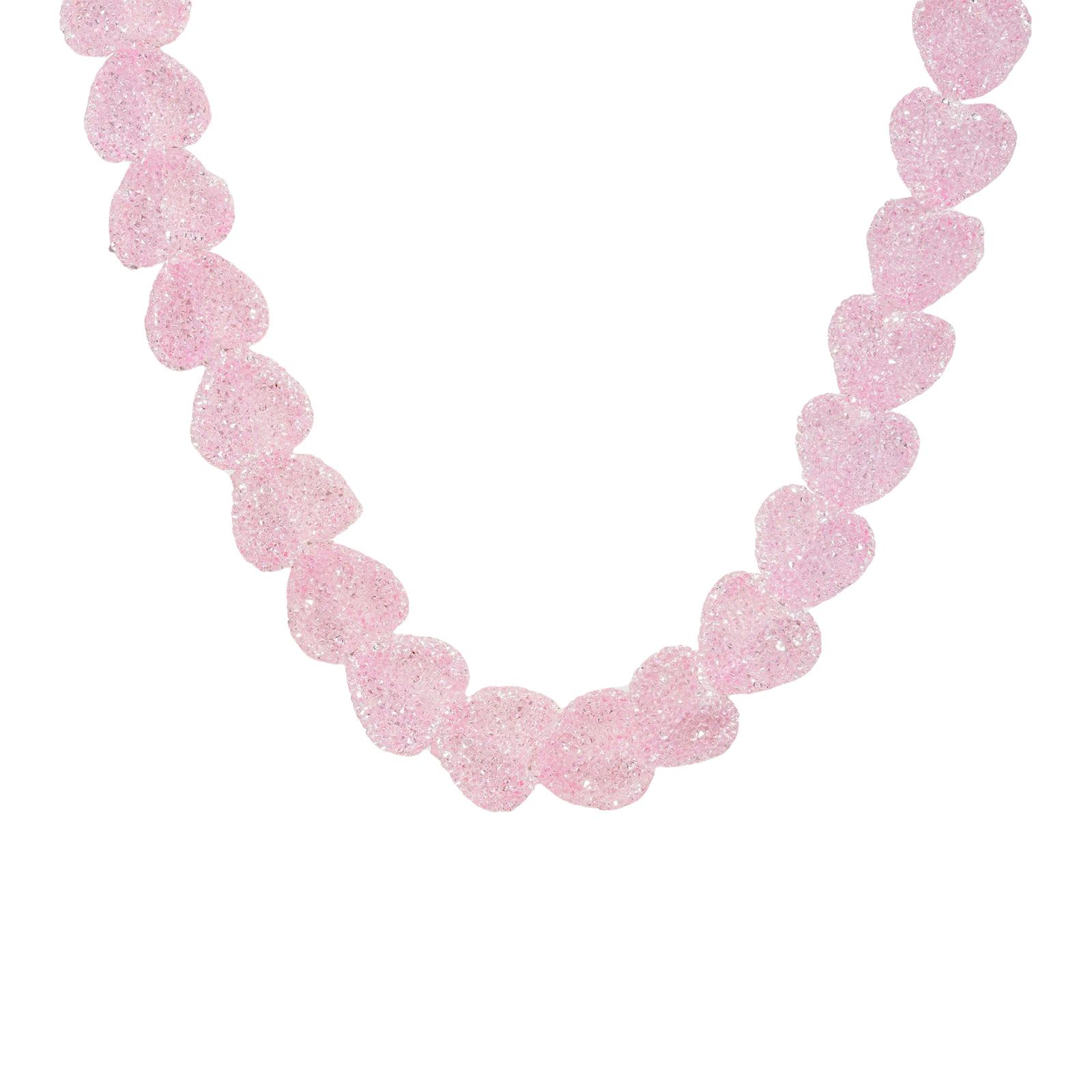 

Милое ожерелье-подвеска из смолы в форме сердца, яркие цвета, легкое, удобное, регулируемая цепочка, аксессуар для повседневной носки