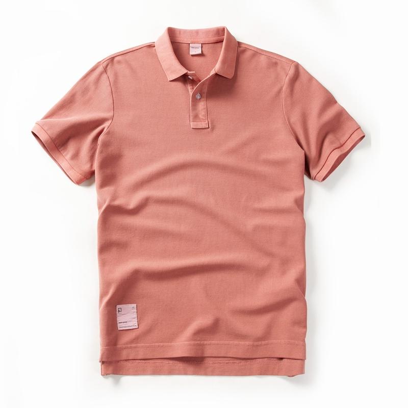 

Летние мужские рубашки-поло, хлопковые рубашки с коротким рукавом, вышитая эмблема, простая рубашка для мужчин, размер M-3XL, BP13200
