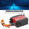 26KG Digital Dual Axis Servo High Torque Continuous Rotation Motor Servo with Servo Arms for Robot