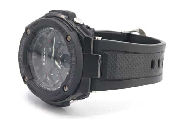 CASIO Watch Series Black Stainless Steel Resin Men's G-STEEL GST-W100 G-SHOCK