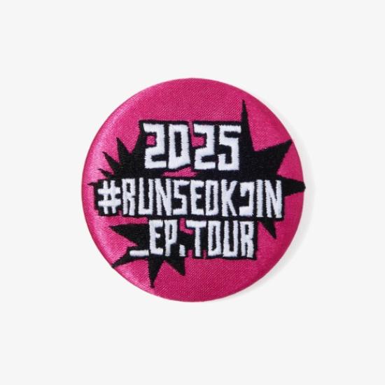 2nd Pre-order BTS RUNSEOKJIN EP.TOUR Can Badge Set Logo Ver.