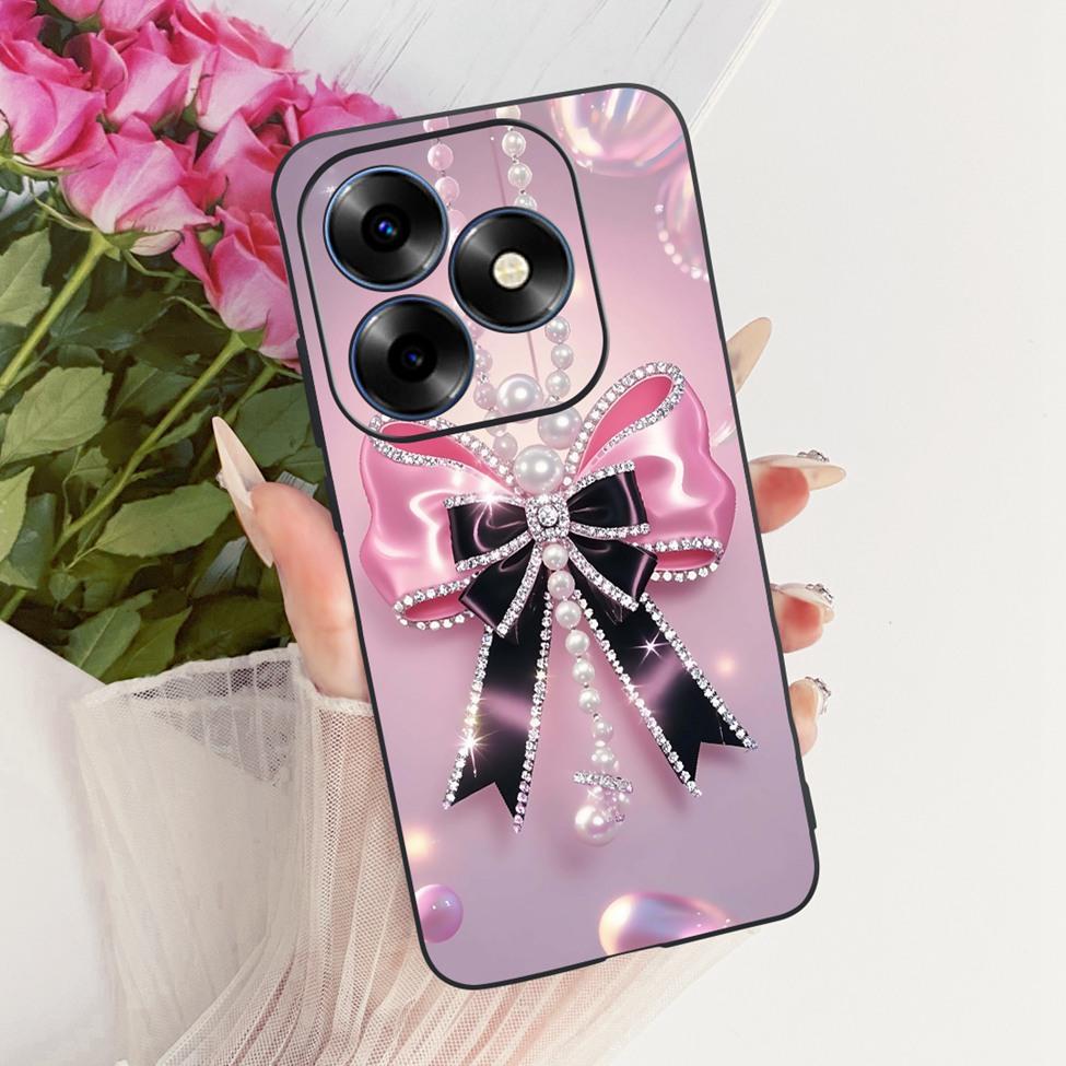 Phone Case For ITEL S23 Plus Cover S681LN Silicone Cute Cat Fashion Funny Cool Painted Casing For ITEL S23+