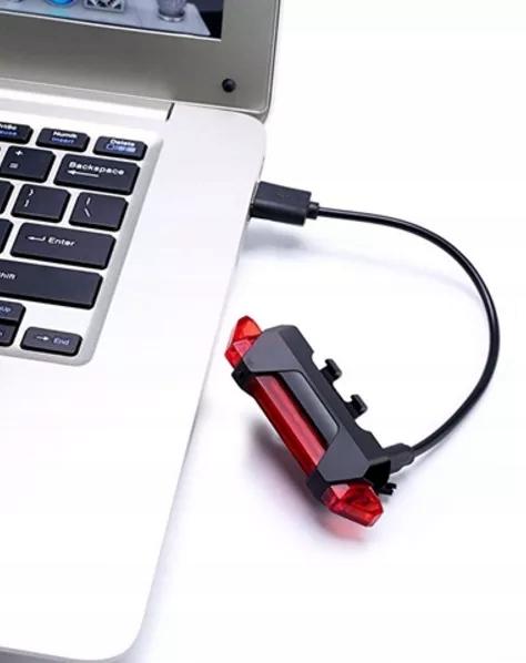 Ilight Pro USB Rear LED Bike Light Powerful 15H