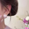 Gentle Pearlescent Pink Stud Earrings - Stylish, Versatile, and Perfect for Daily Wear