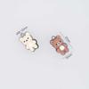 Surgical steel bear Kuma pendant accessory supplies