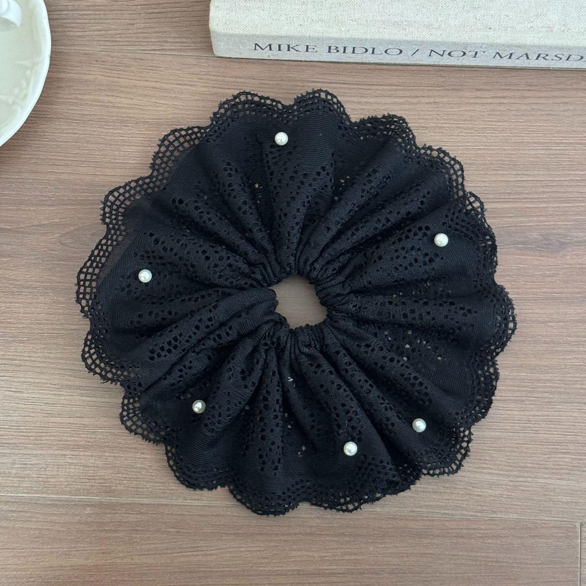 

Большие широкие резинки для волос для девочек женские аксессуары корейские резинки эластичные резинки жемчужные популярные винтажные дизайнерские модные kpop