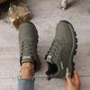 TUINANLE Men's Hiking Boots Comfortable Lace-up Sports Boots Outdoor Hiking Shoes Women Walking Sneakers