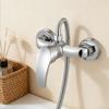 1pcs Hot Cold Water Mixing Valve Shower Faucet Stainless Steel Wall Mounted Shower Faucet Bathroom Faucets Bathroom Accessories