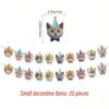 Pet Birthday Dress Set Cute Dog Party Outfit Banner Decoration Joyful Ceremony for Pets Dog Happy Birthday Party Decoration