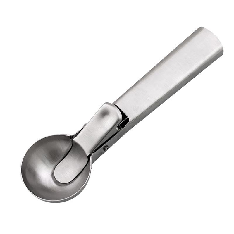Kitchen Stainless Steel Ice Cream Scoop Spoon For Ice Cream Mash Potato Spoon