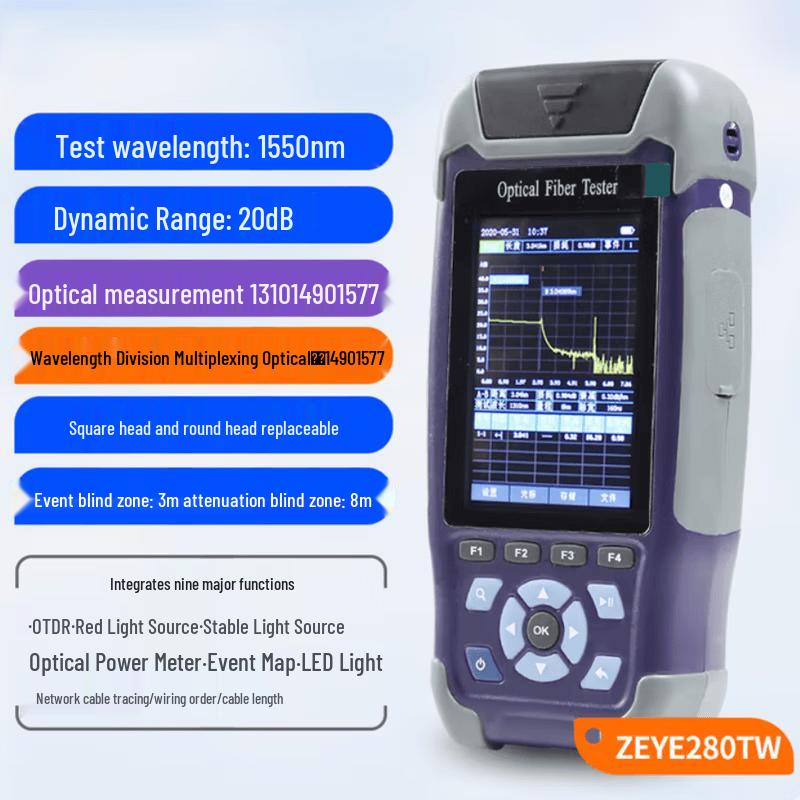 ZEROTURE ZEYE 280TW Fiber Optic OTDR Tester